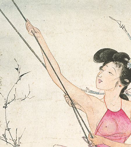 漳县-胡也佛的仕女画和最知名的金瓶梅秘戏图